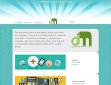 Tablet Screenshot of designomotion.com